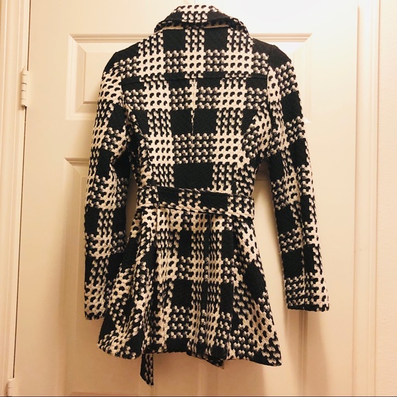 NWOT Via Spiga B&W Coat (XS) - Picture 2 of 8